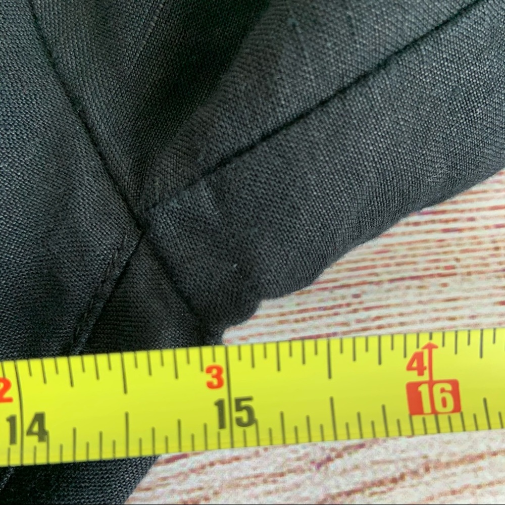 Black Ruffled Women's Jacket - Picture 6 of 7